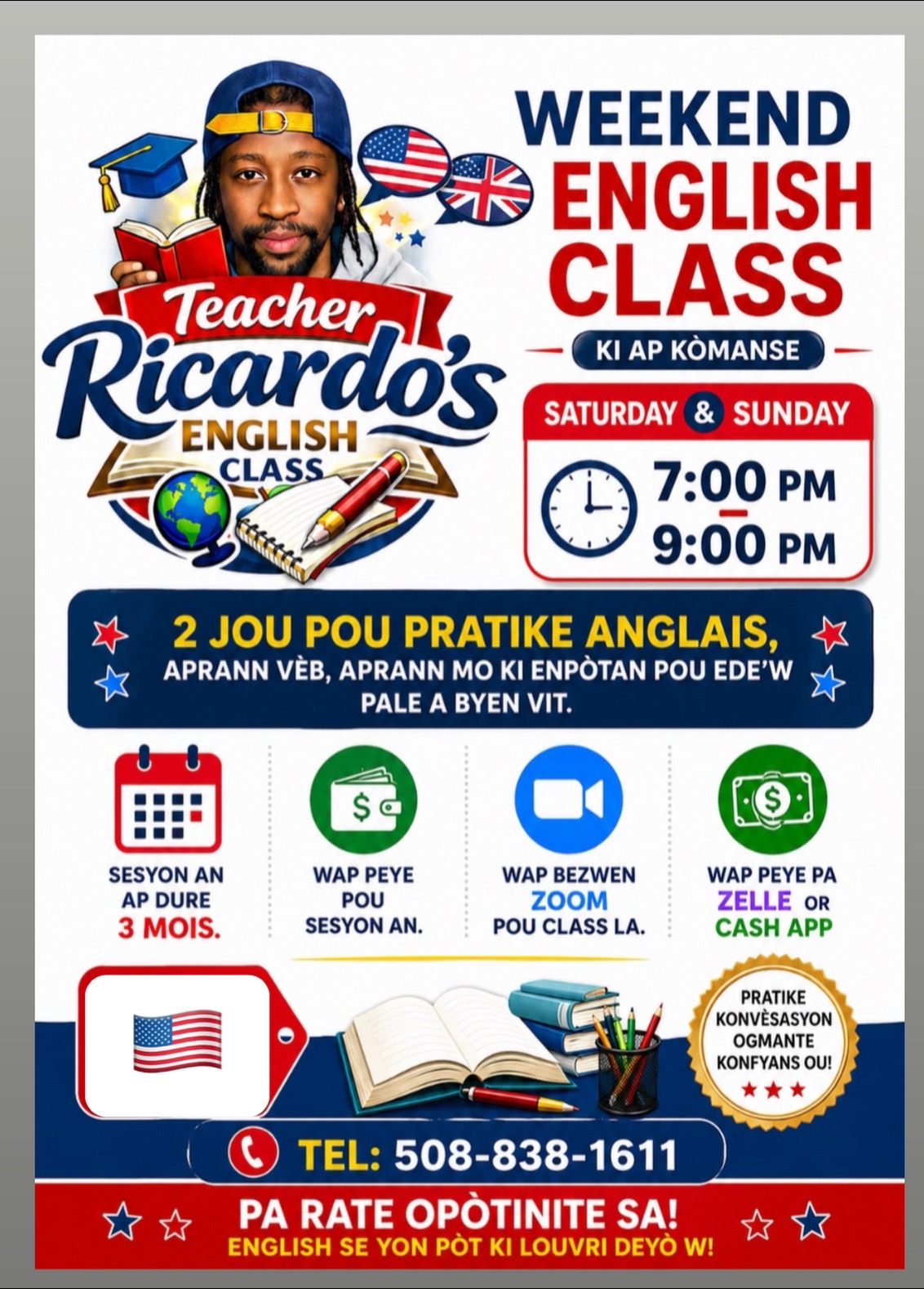 @🇺🇸Ricardo&rsquo;s English Class✅