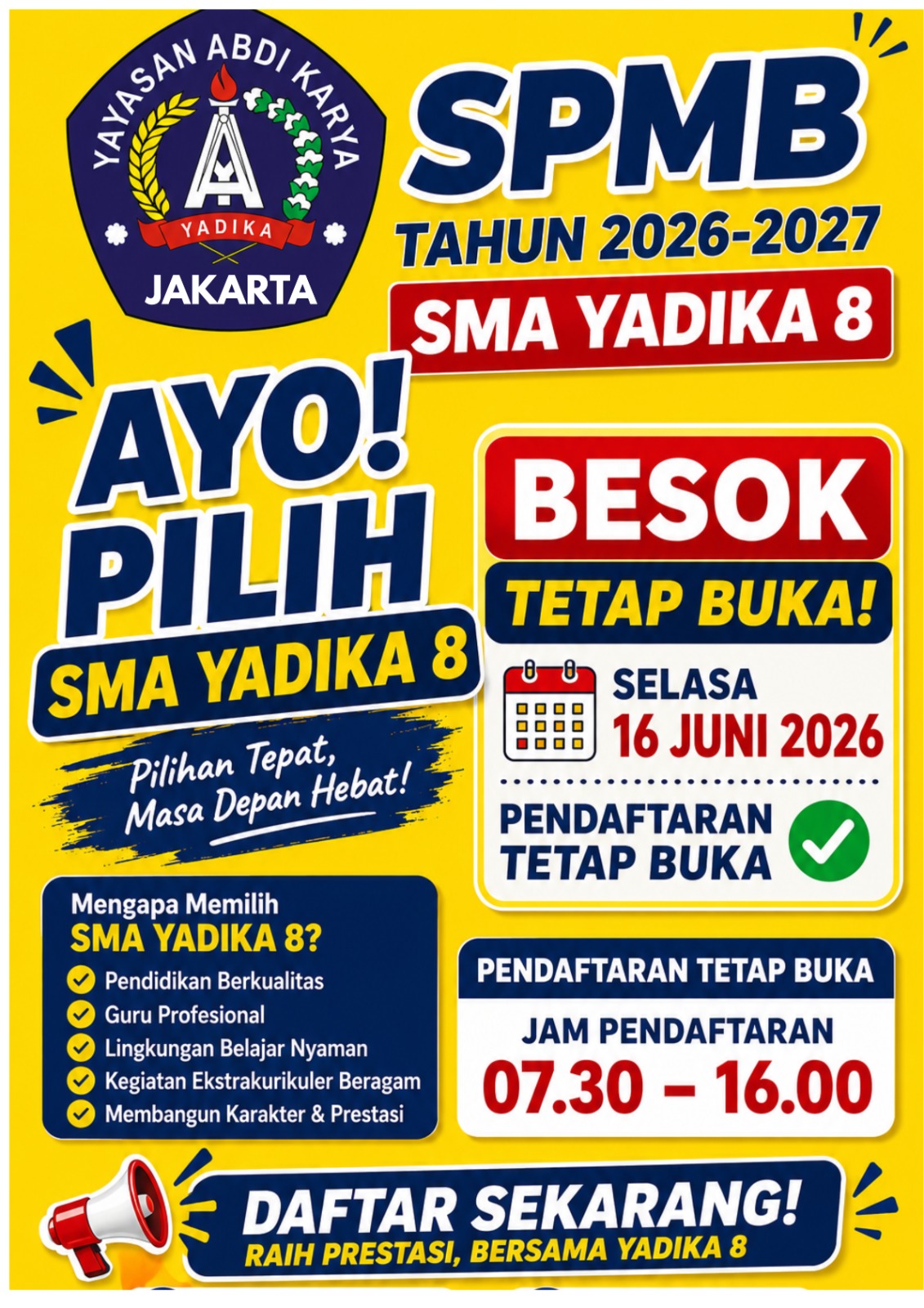 @SMA YADIKA 8