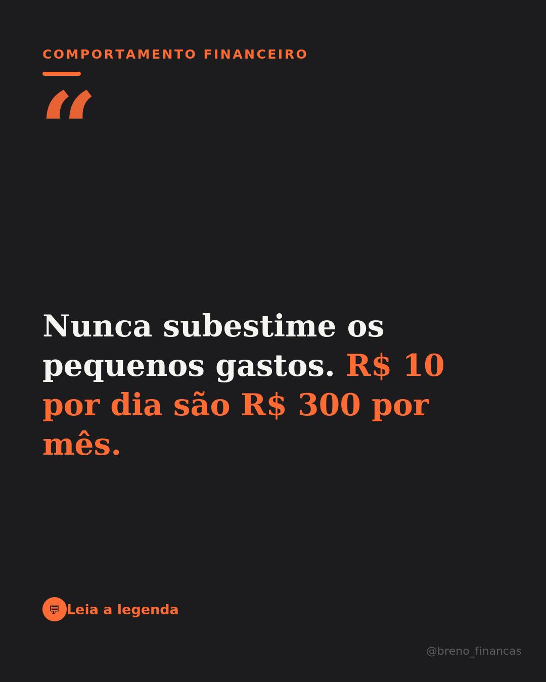 @Breno | Finan&ccedil;as