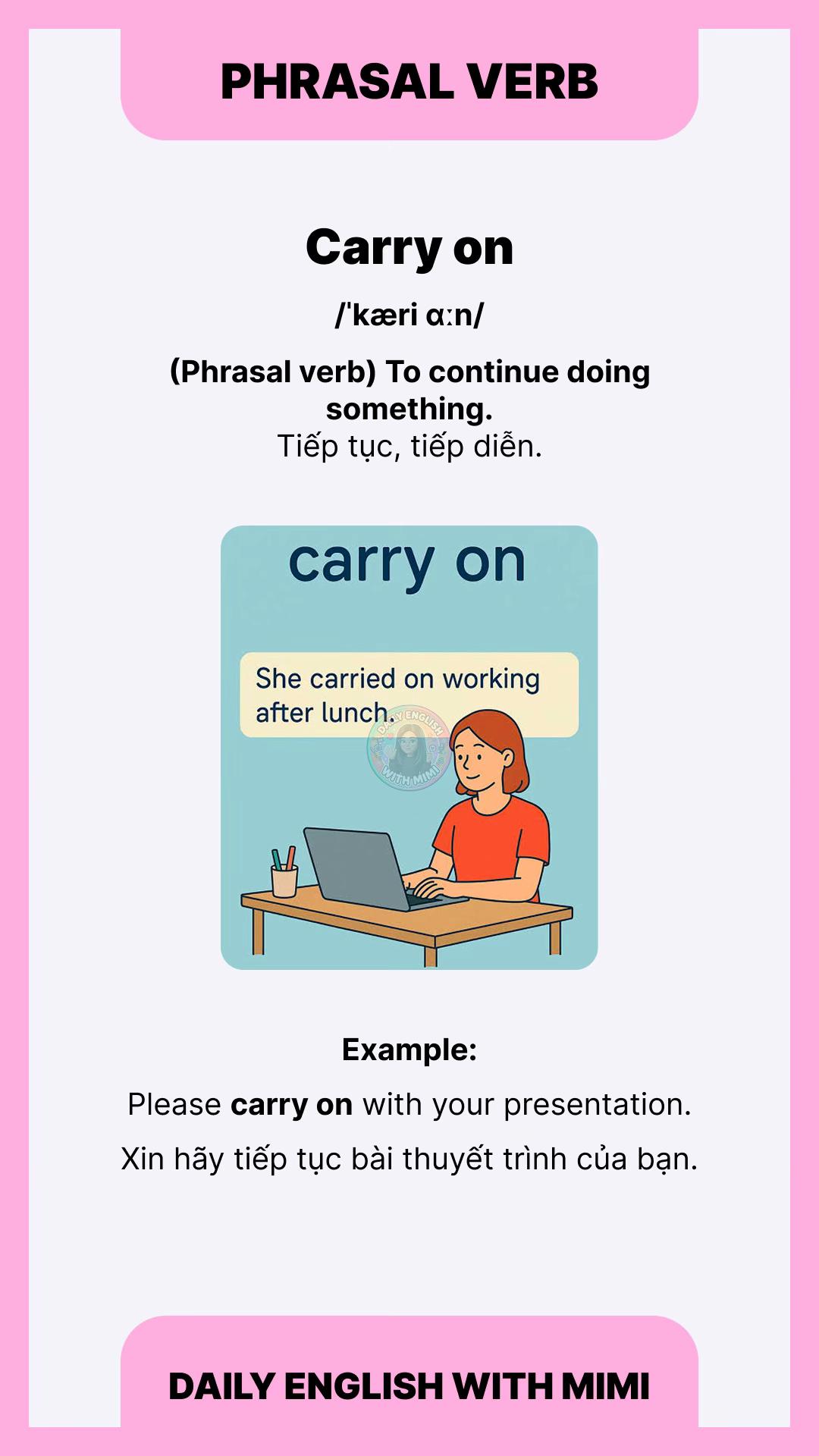 @Daily English with Mimi