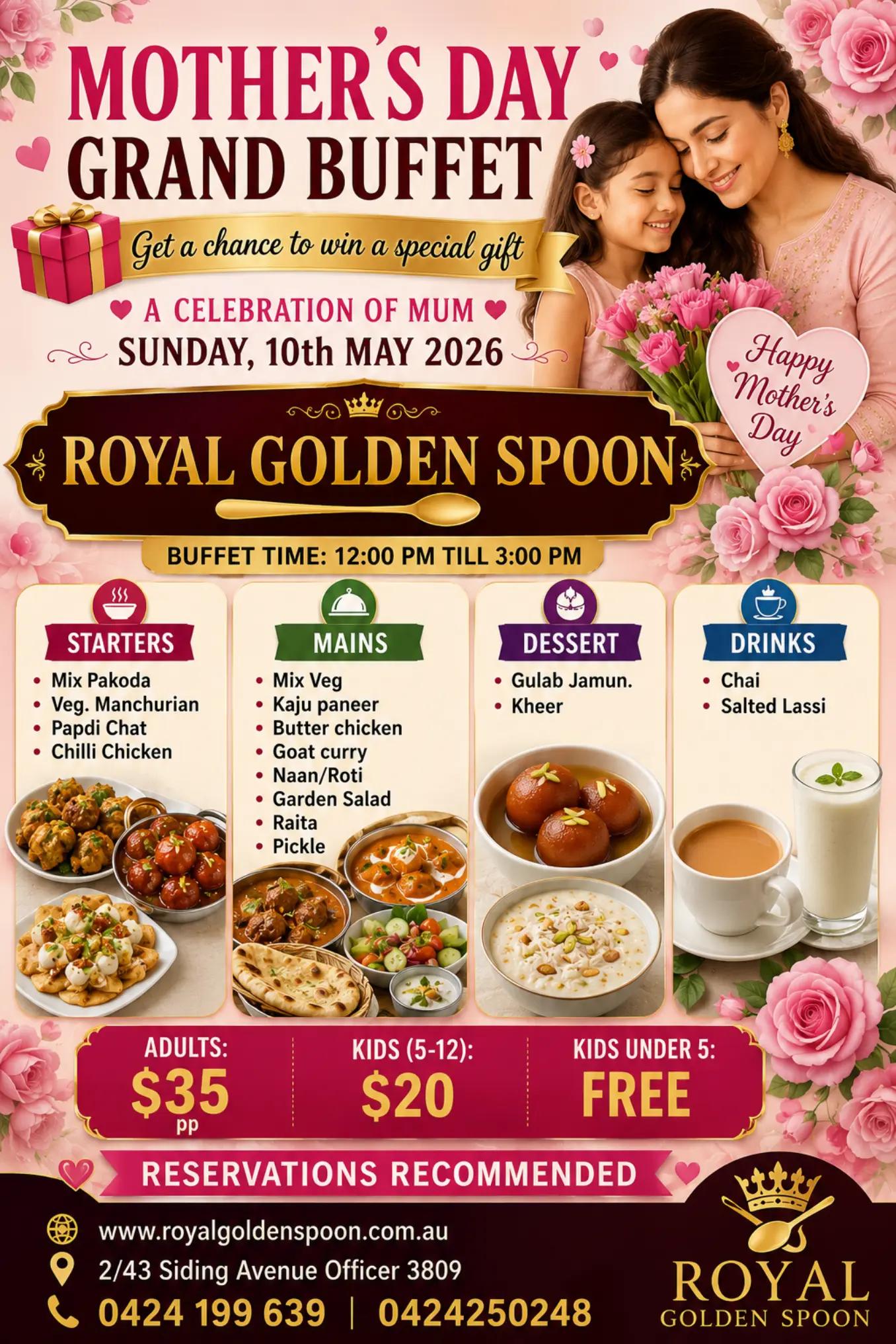@Royal Golden Spoon