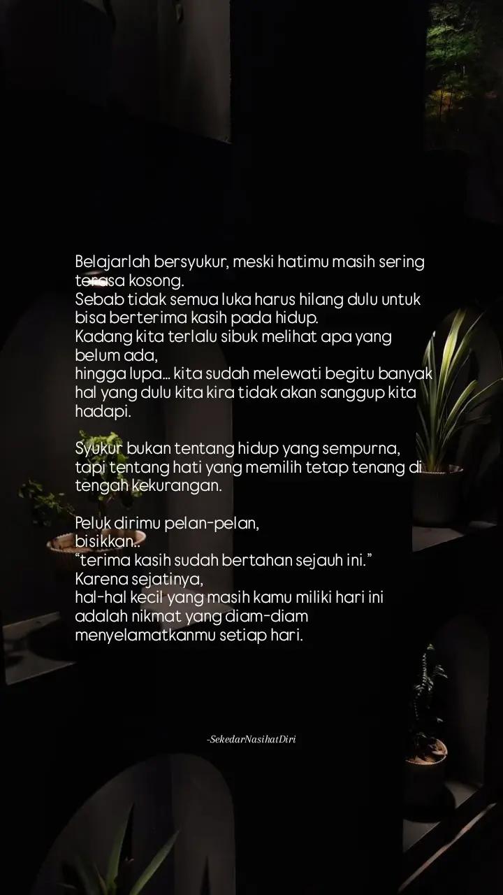 @Sekedar Nasihat Diri
