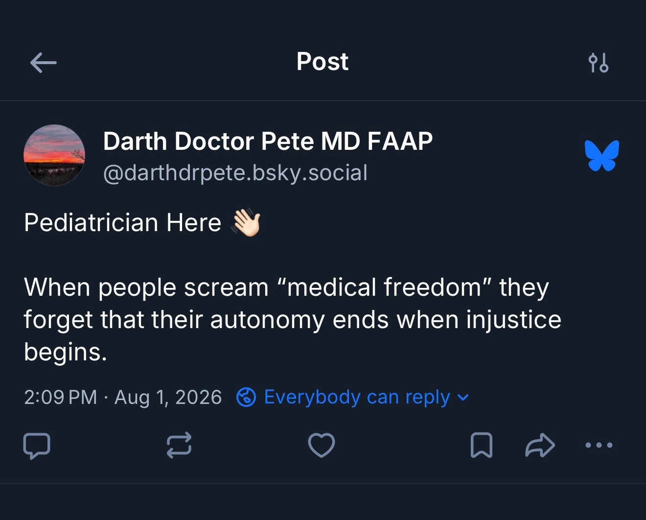 @Doctor Pete MD FAAP