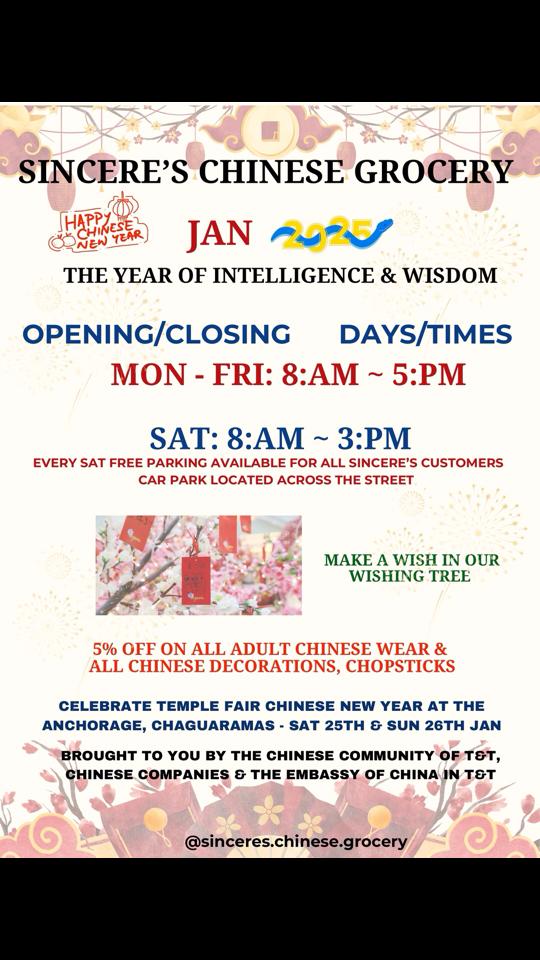 @SINCERES CHINESE GROCERY