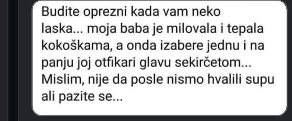 @sve se dešava sa razlogom