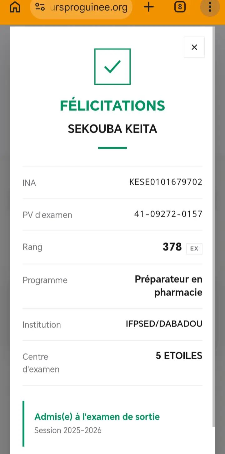 @Sekouba Beynaud jr Keita