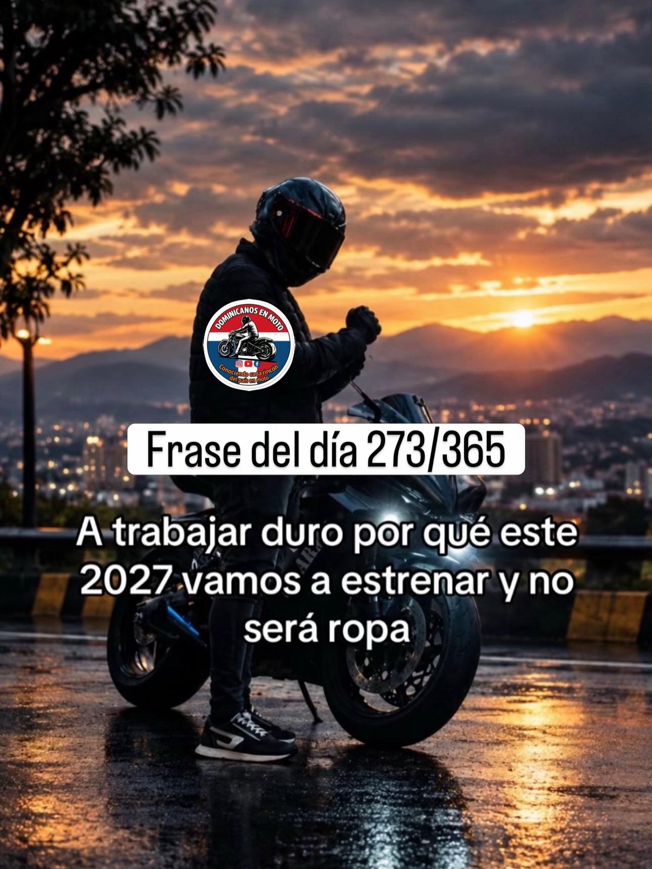 @Dominicanos en moto.