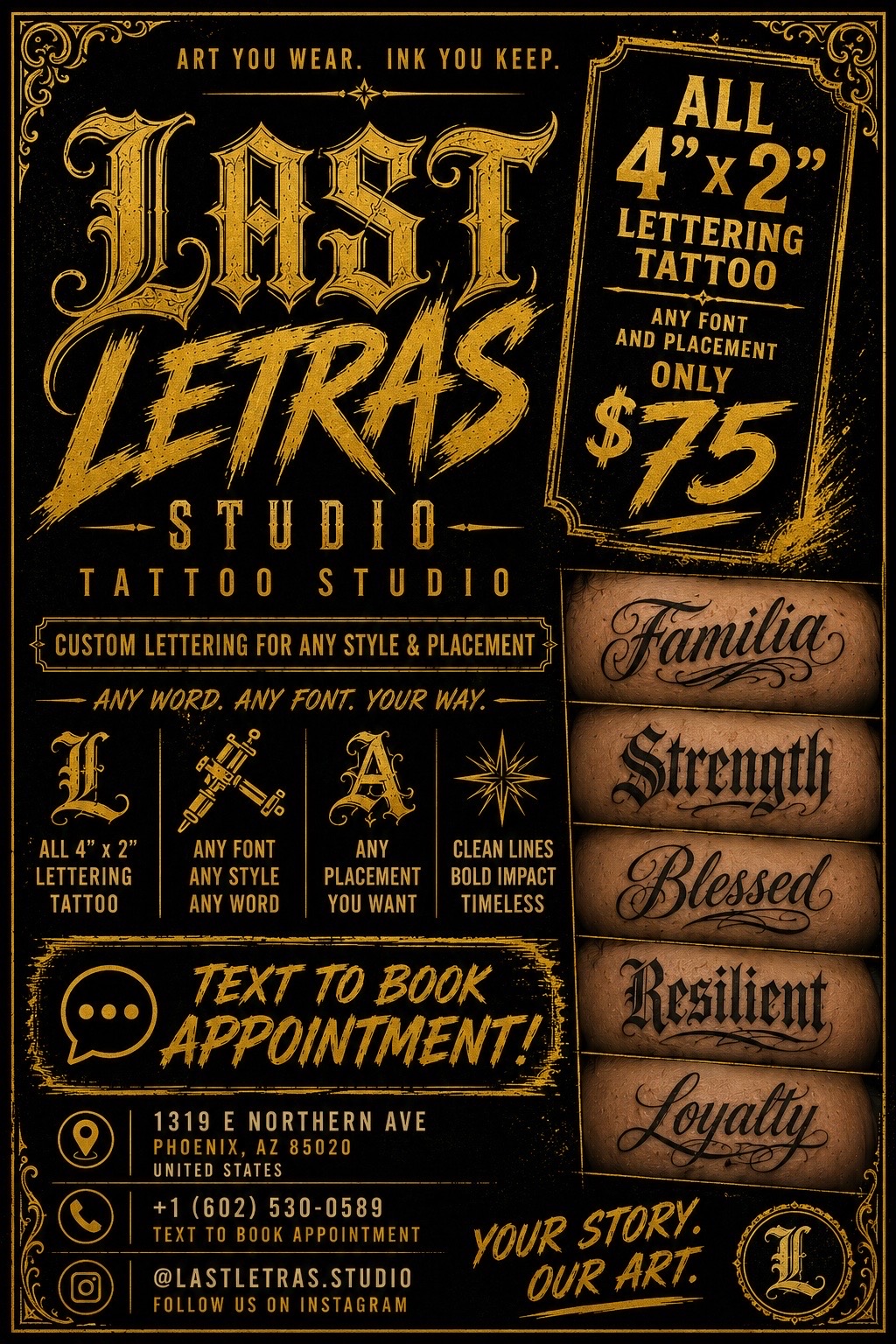 @Last Letras Tattoo