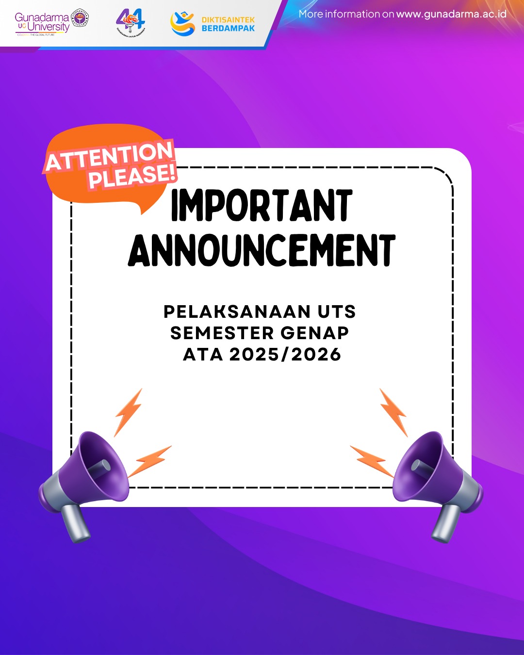 @Universitas Gunadarma