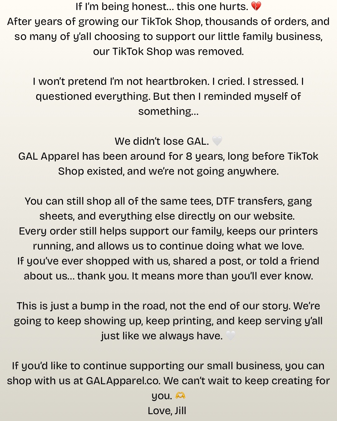 @GAL APPAREL CO