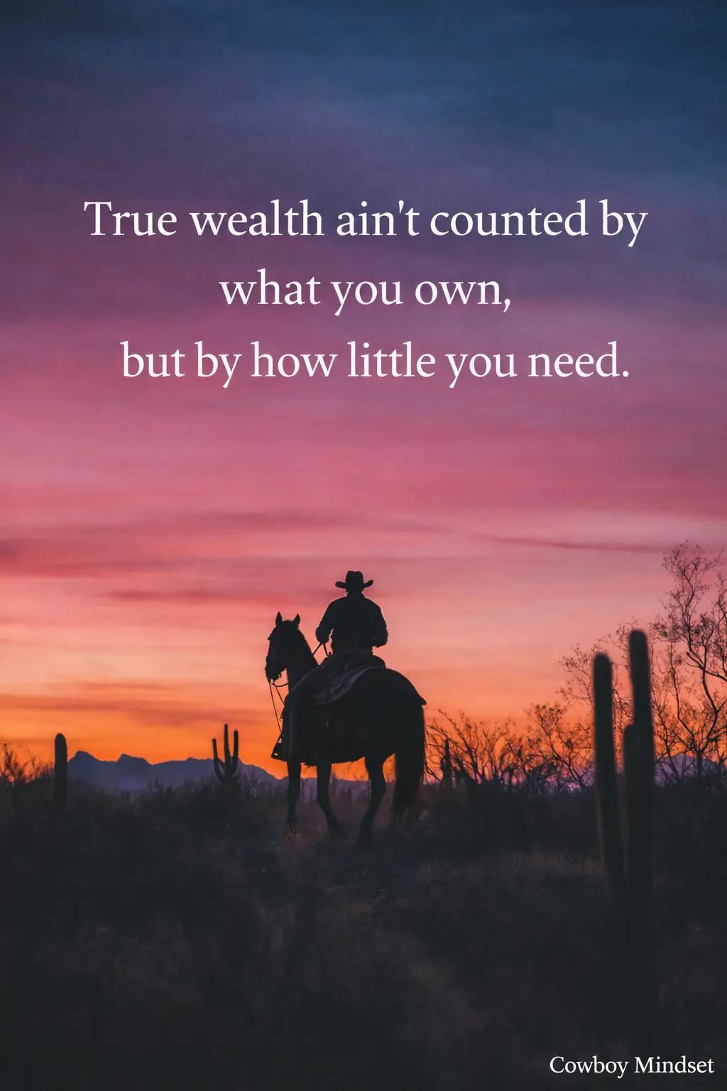 @Cowboy Mindset