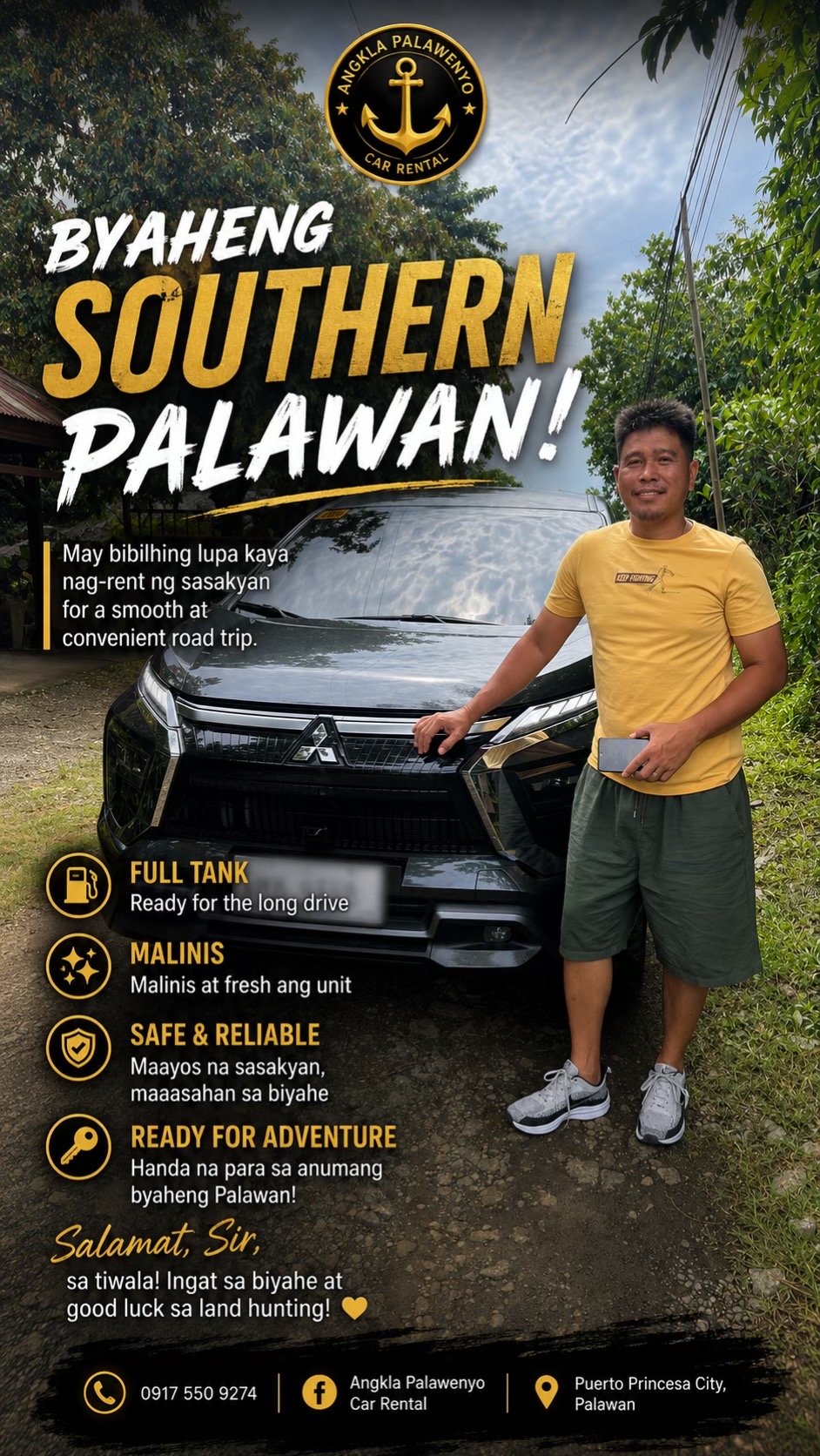 @Angkla Palawenyo Car Rental