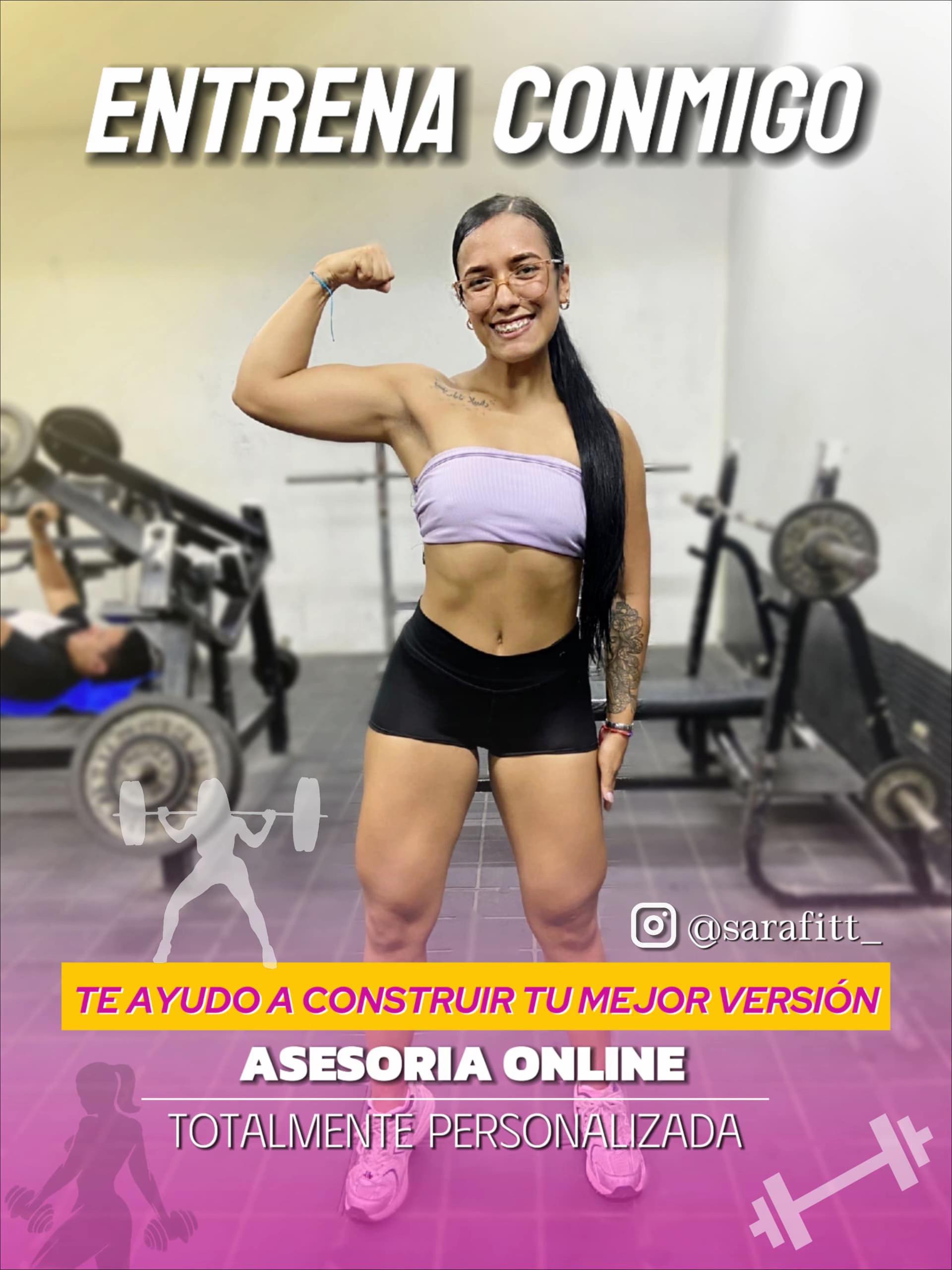 @Sara&iacute; | Entrenadora personal🌸
