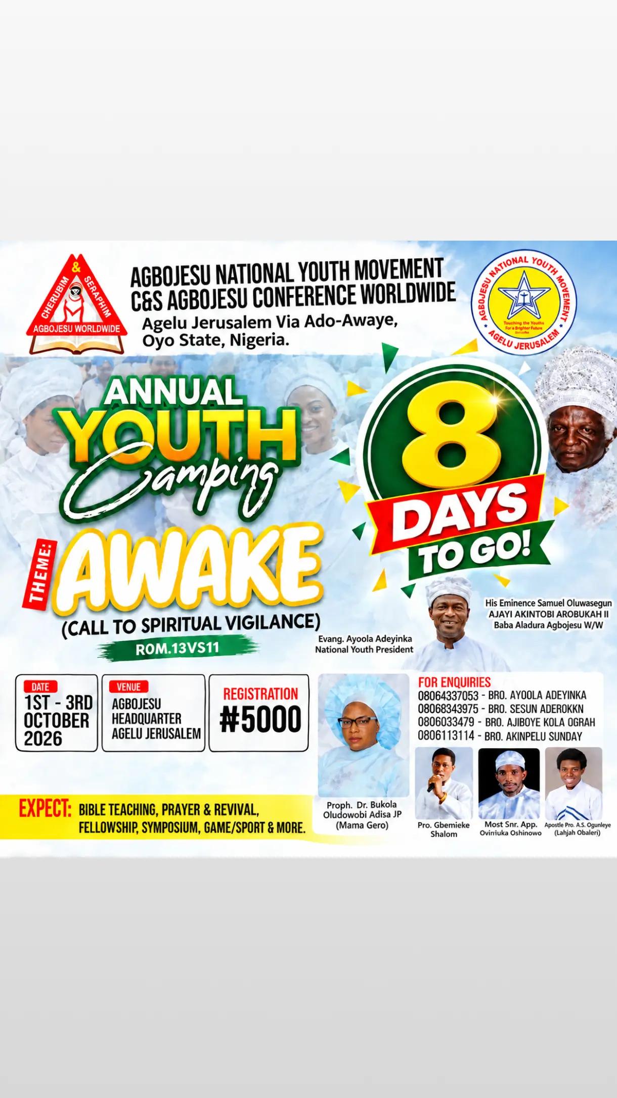 @Agbojesu National Youth