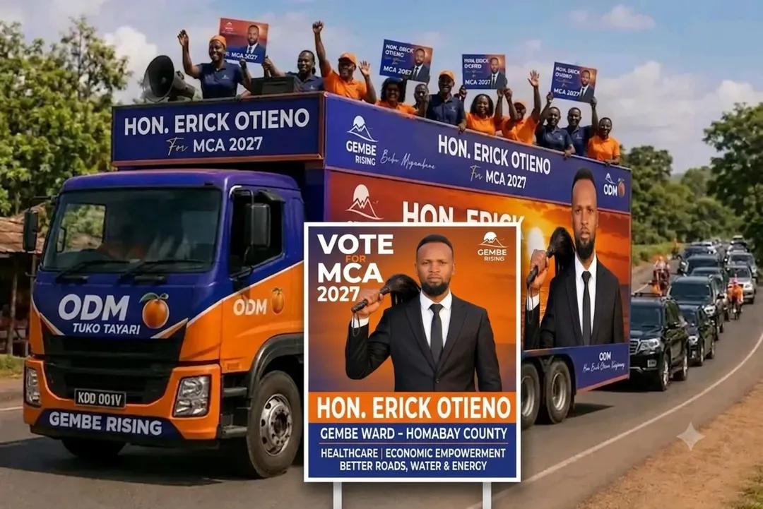 @Hon .Erick Otieno gembe ward.