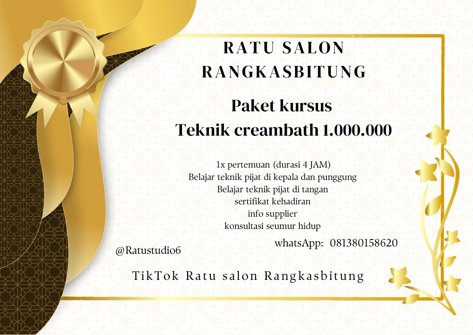 @Ratu Salon Rangkasbitung
