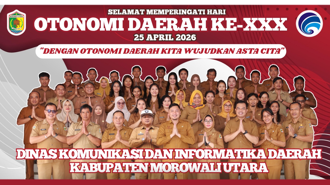 @Diskominfo Morowali Utara