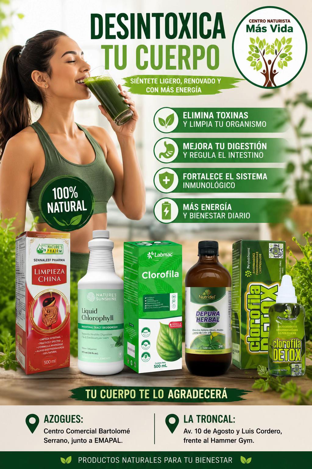 @Centro Naturista M&aacute;s Vida🍃