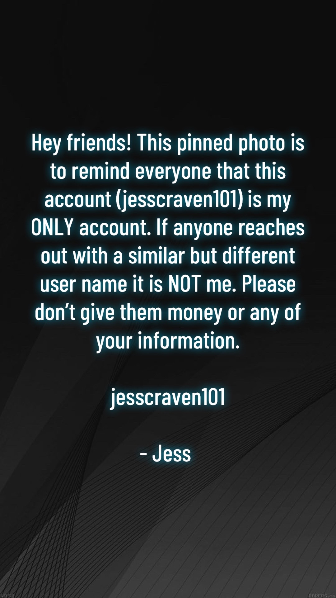 @Jess Craven