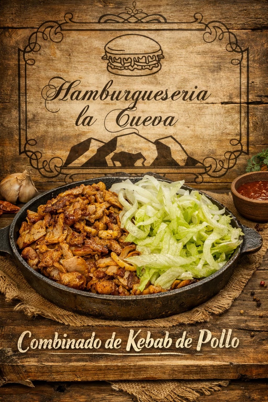 @Hamburgueseria La Cueva