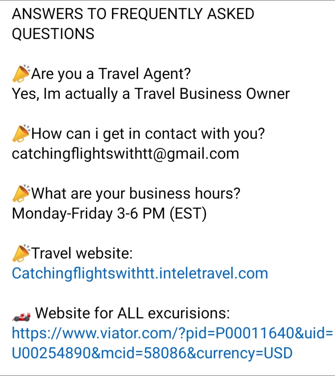 @Bamagirl (TRAVEL AGENT)