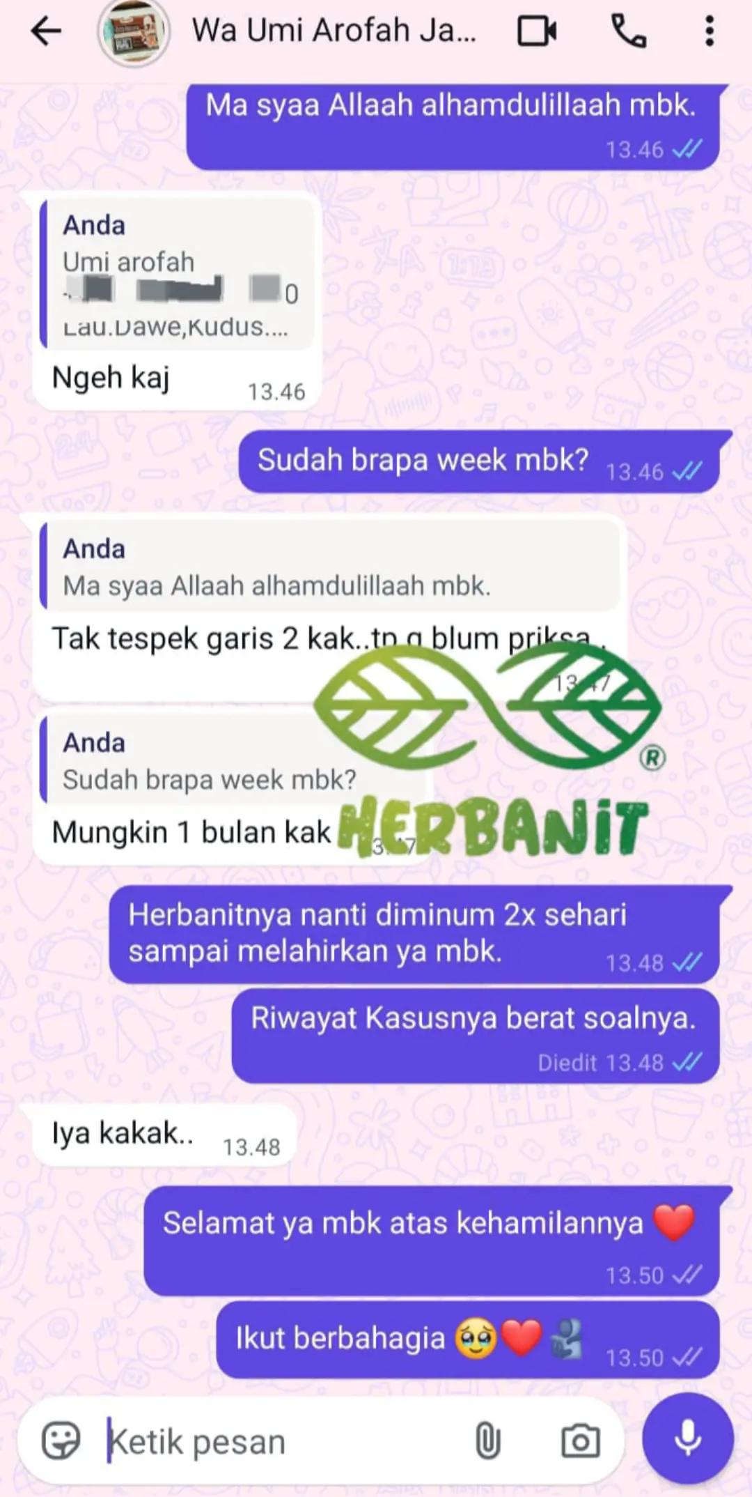 @herbanit agen hajar
