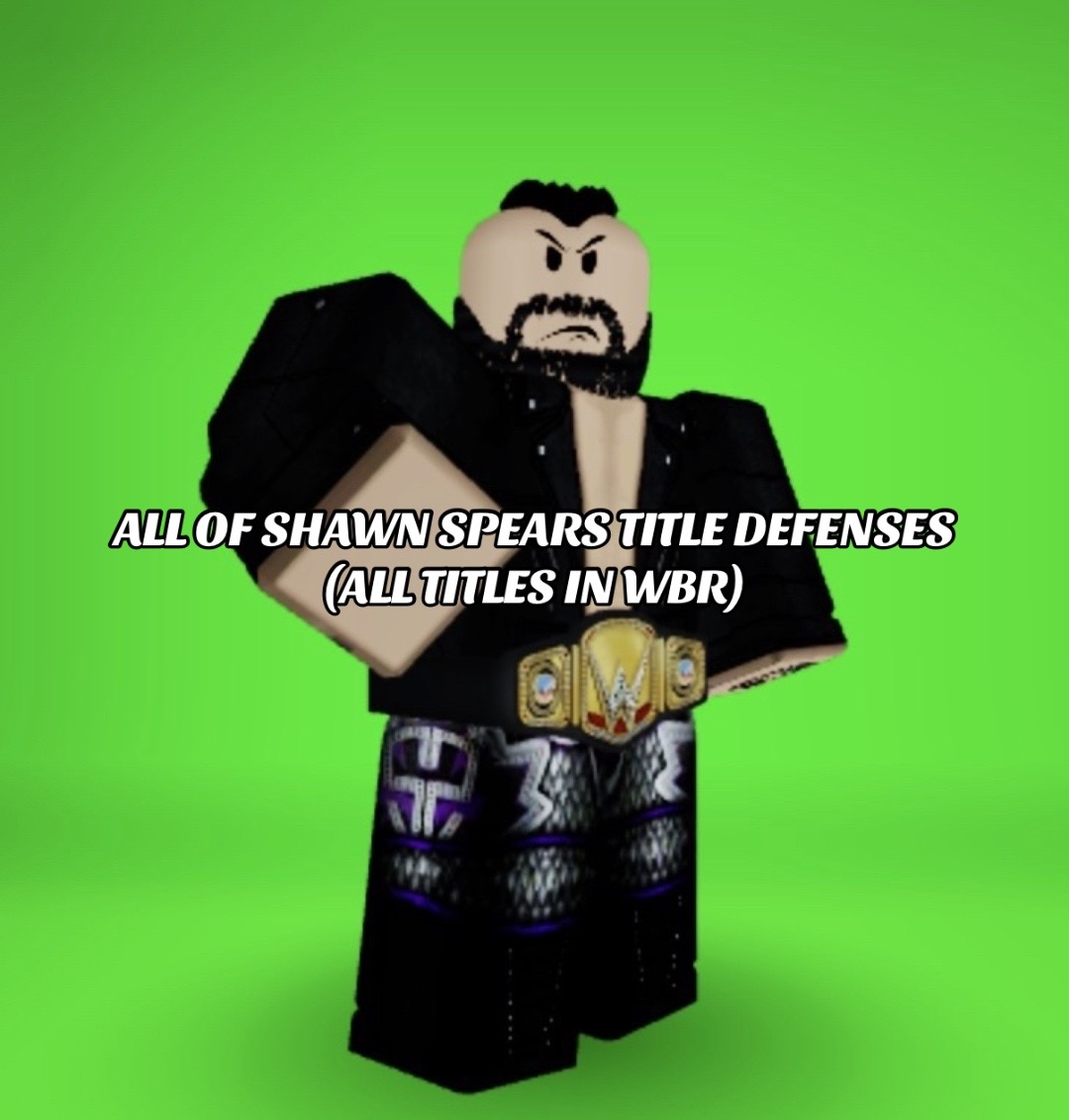 @Shawn Spears (Fully Retired)
