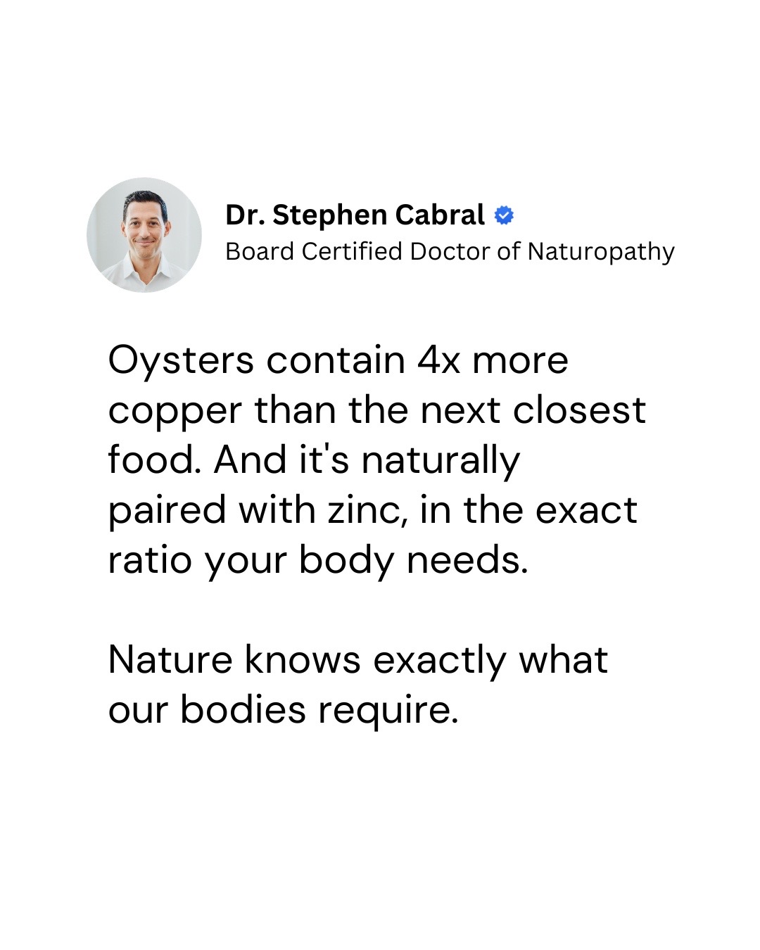 @Dr. Stephen Cabral
