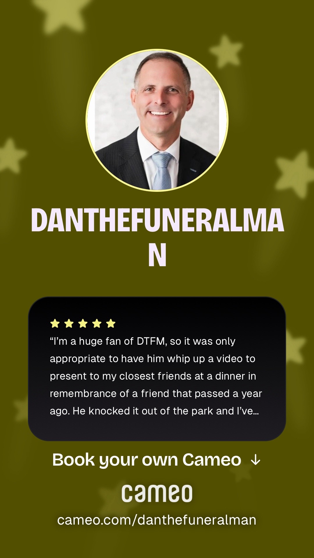 @Danthefuneralman