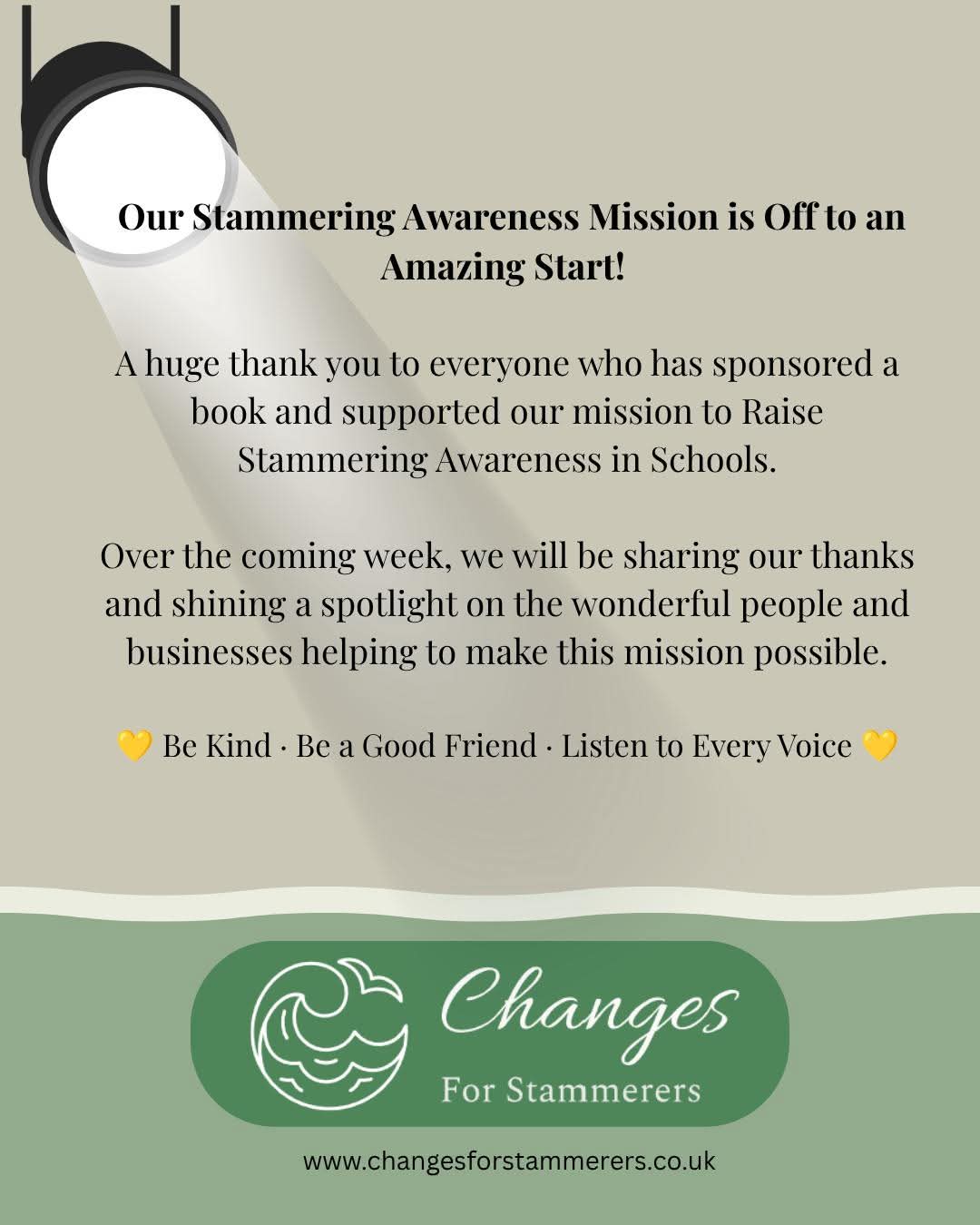 @Changes for stammerers