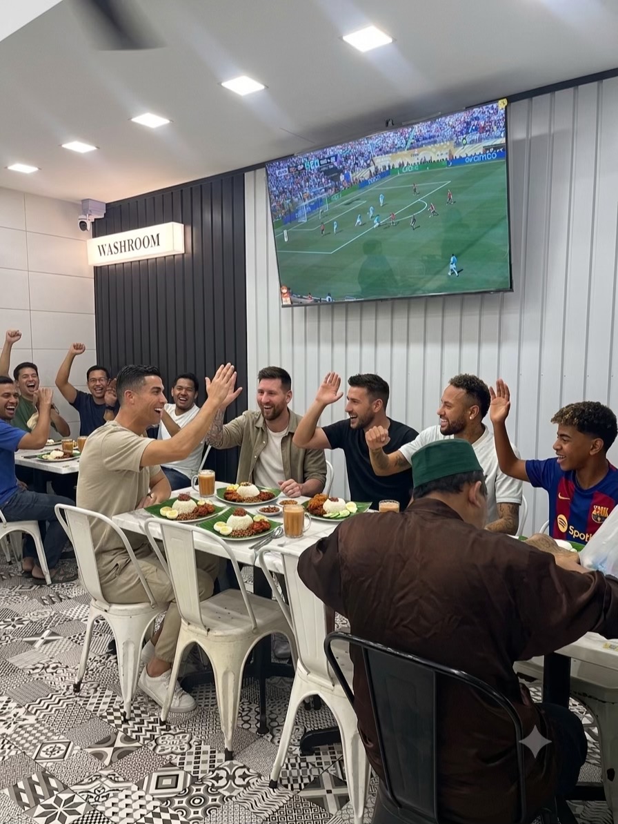 @Nasi Lemak Basmathi CikCha