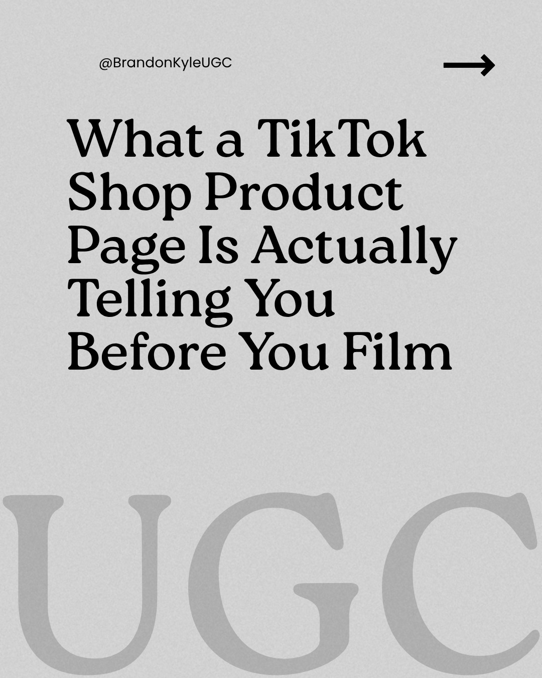 @Brandon - UGC Content Creator