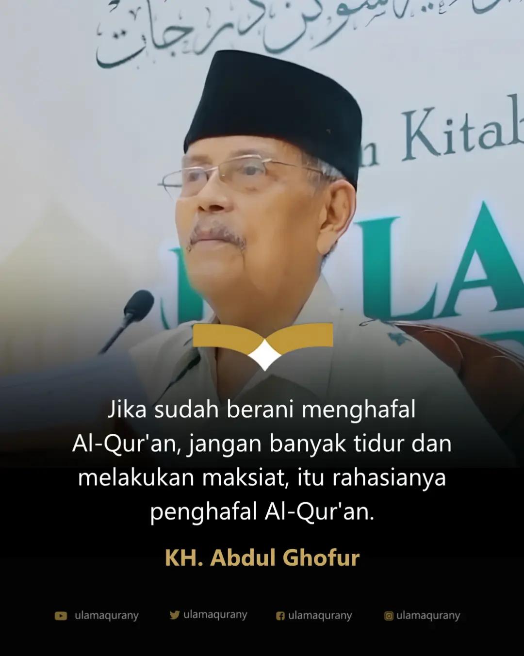 @Ulama Qurany
