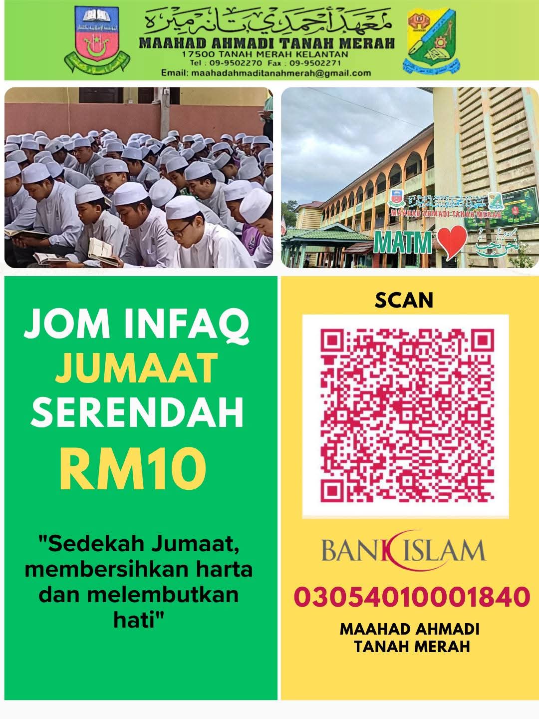 @MAAHAD AHMADI TANAH MERAH