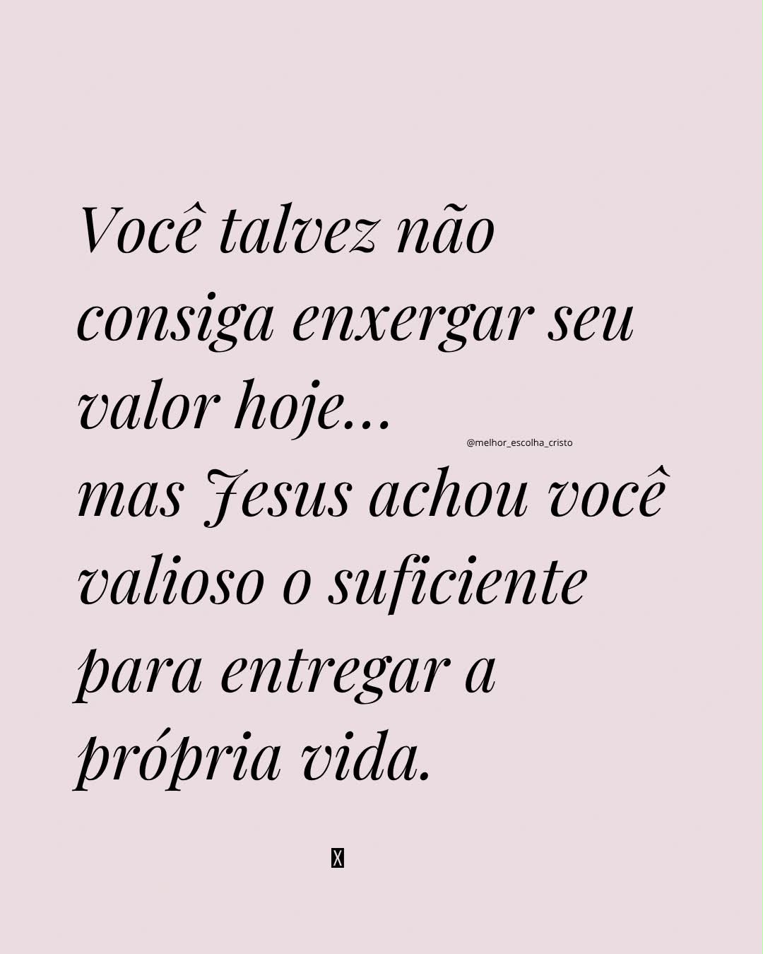 @Melhor escolha Cristo