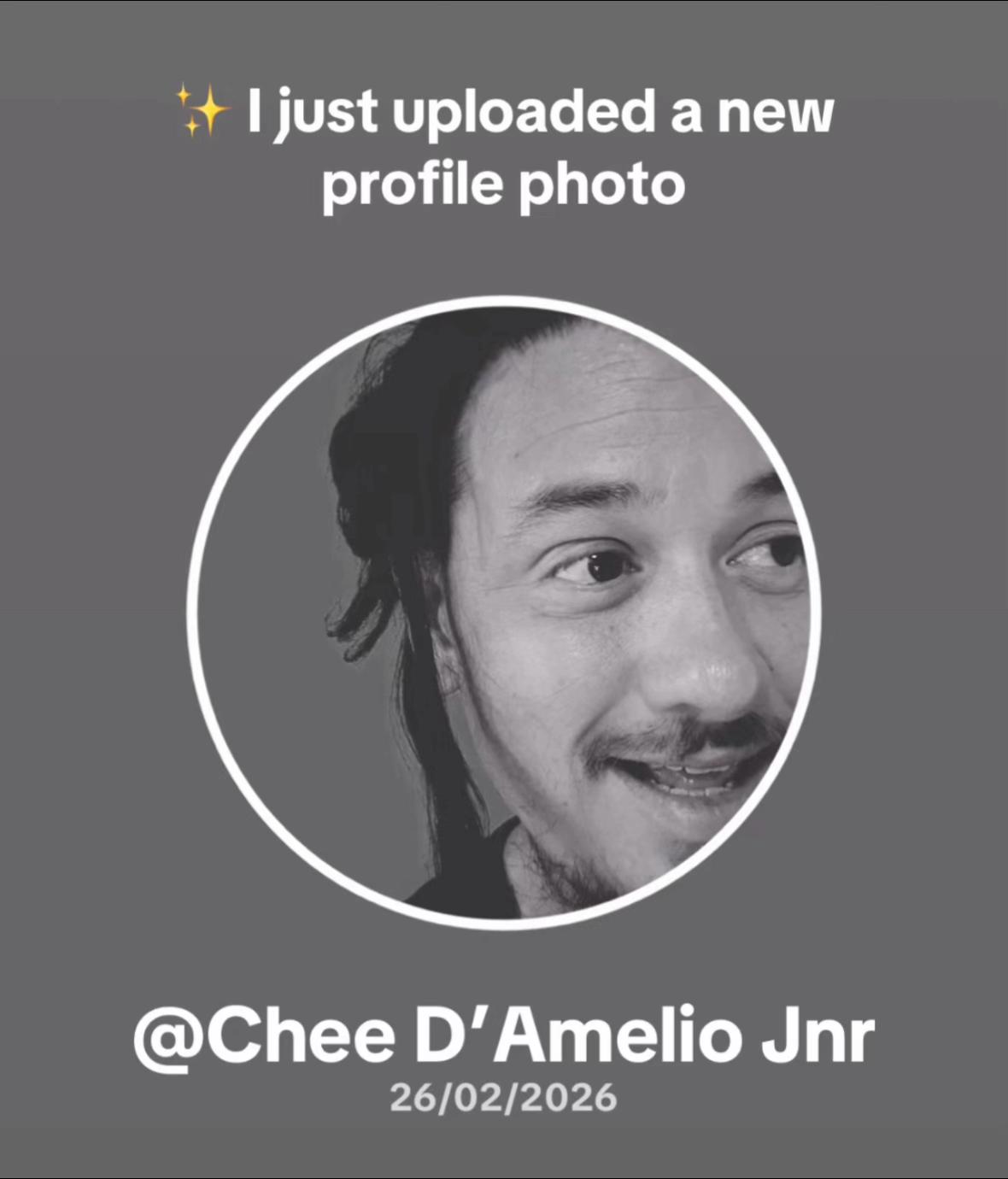 @Chee D&rsquo;Amelio Jnr