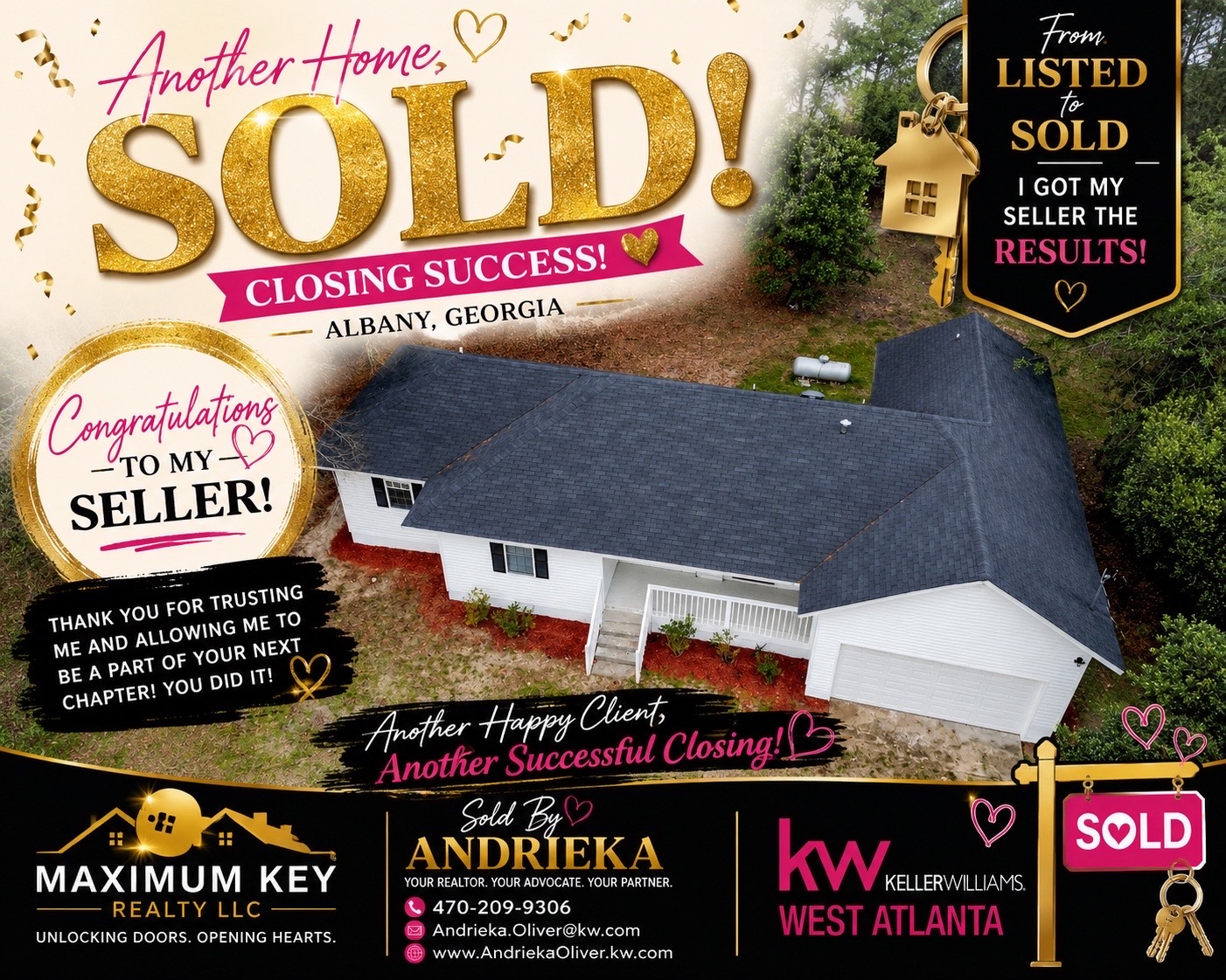 @Andrieka Oliver|MKR,MBA,Broker
