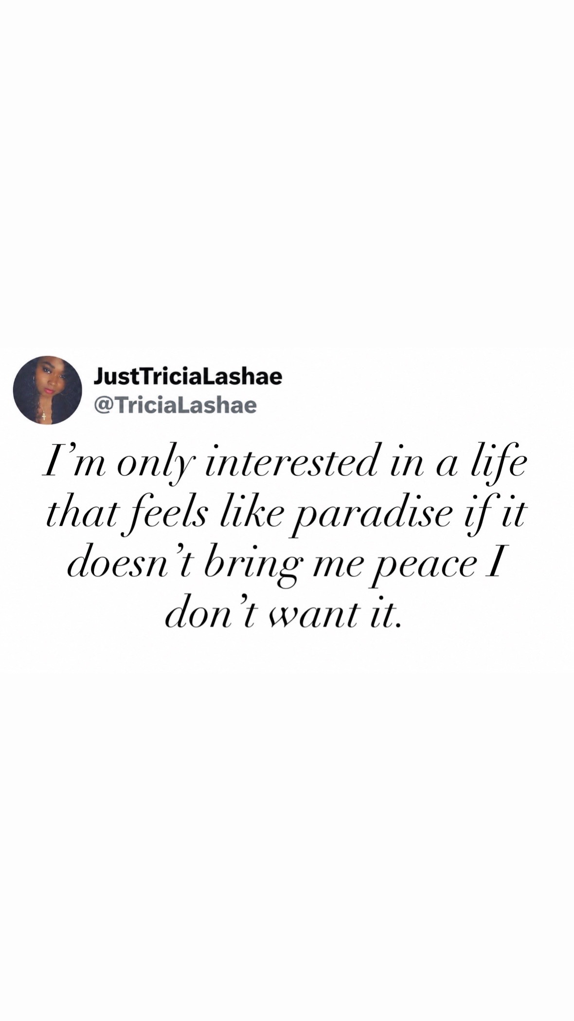 @TriciaLaShae