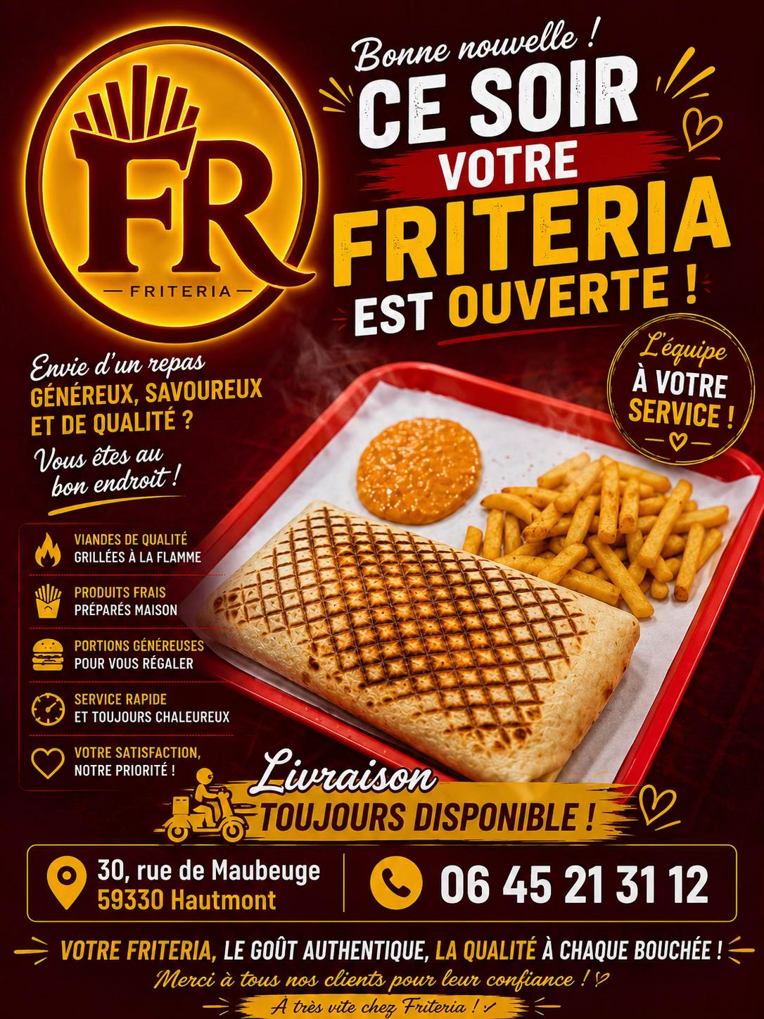 @￼&ensp;la Friteria