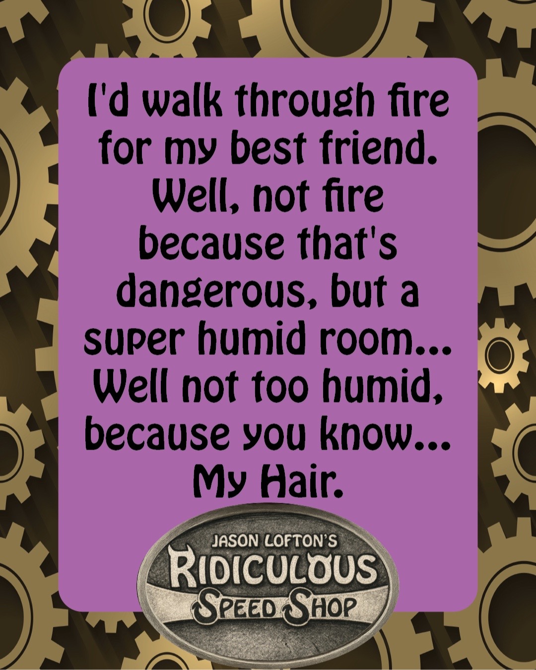@RIDICULOUS SPEED SHOP