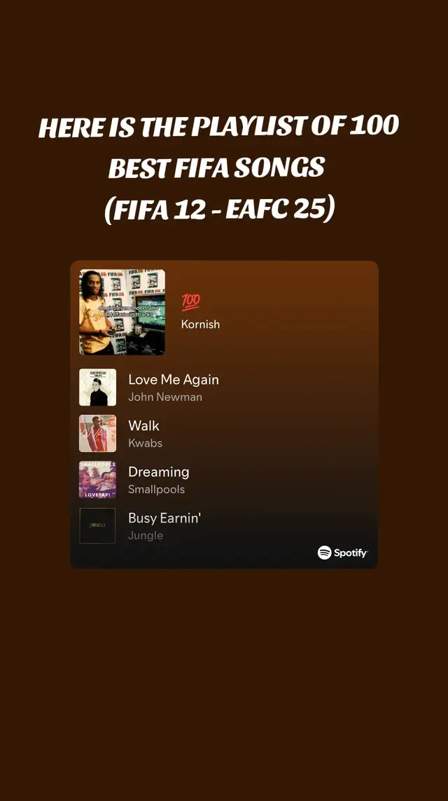 @best fifa songs