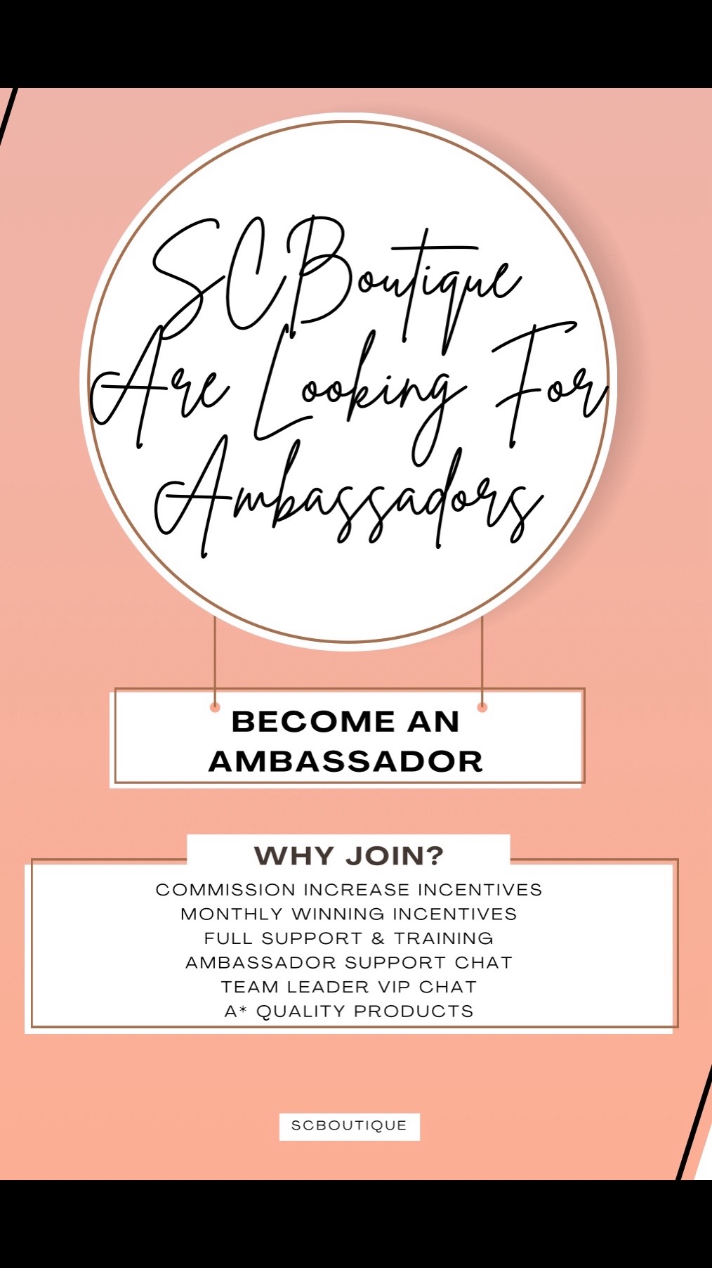 @SCBoutique Uk Opportunity
