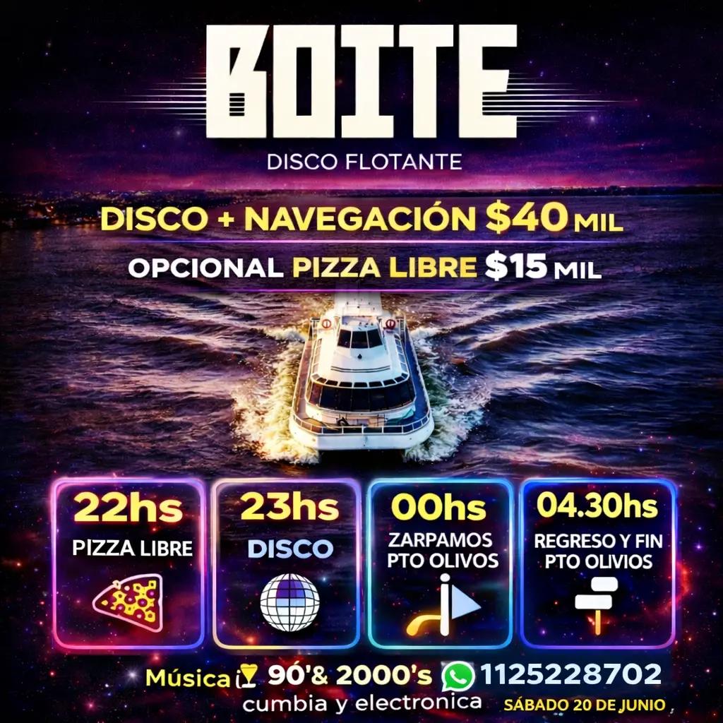 @fiesta en barco