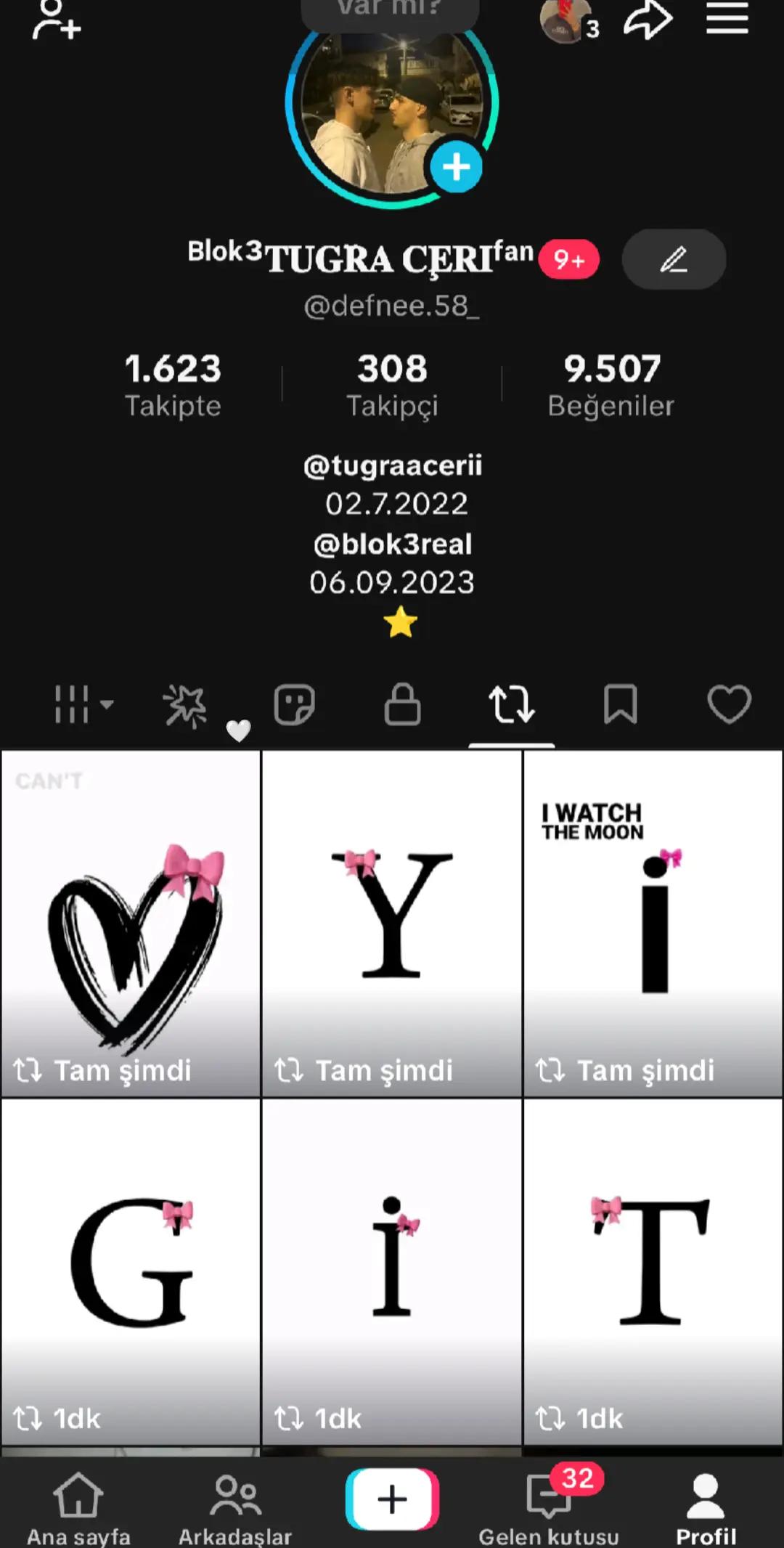 @ᴮˡᵒᵏ&sup3;𝐓𝐔𝐆̆𝐑𝐀 𝐂̧𝐄𝐑𝐈̇ᶠᵃⁿ