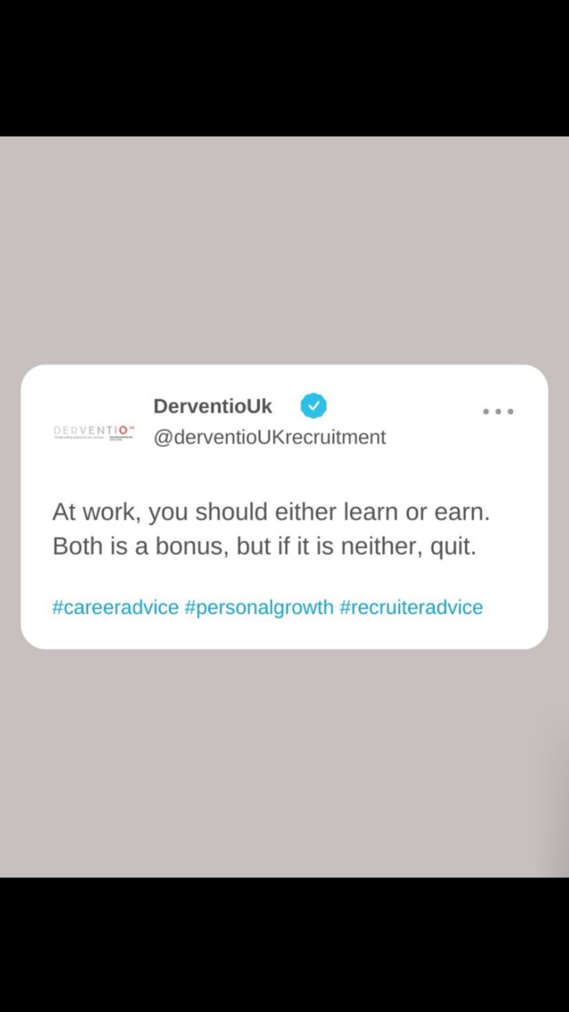 @Derventio UK Recruitment