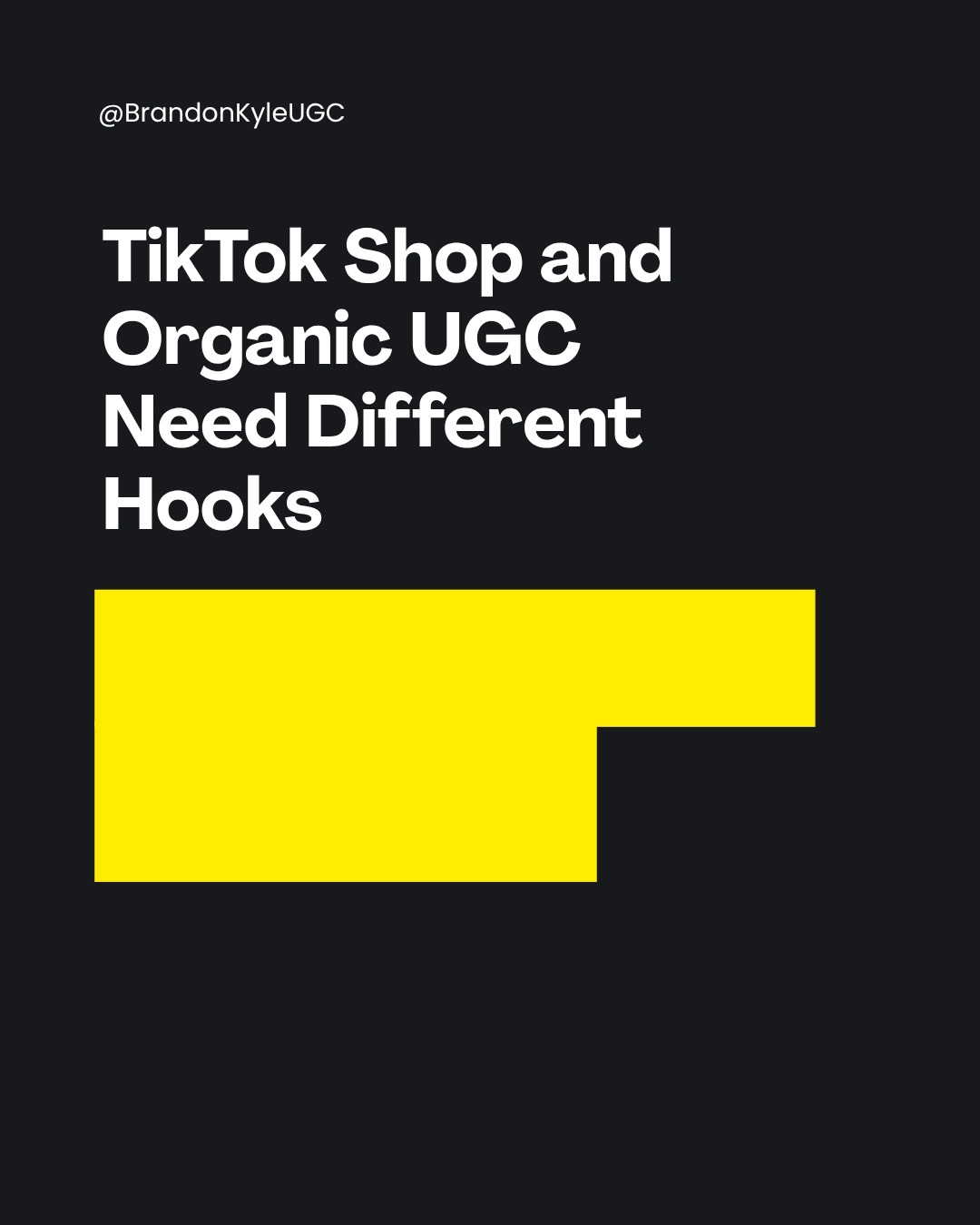 @Brandon - UGC Content Creator