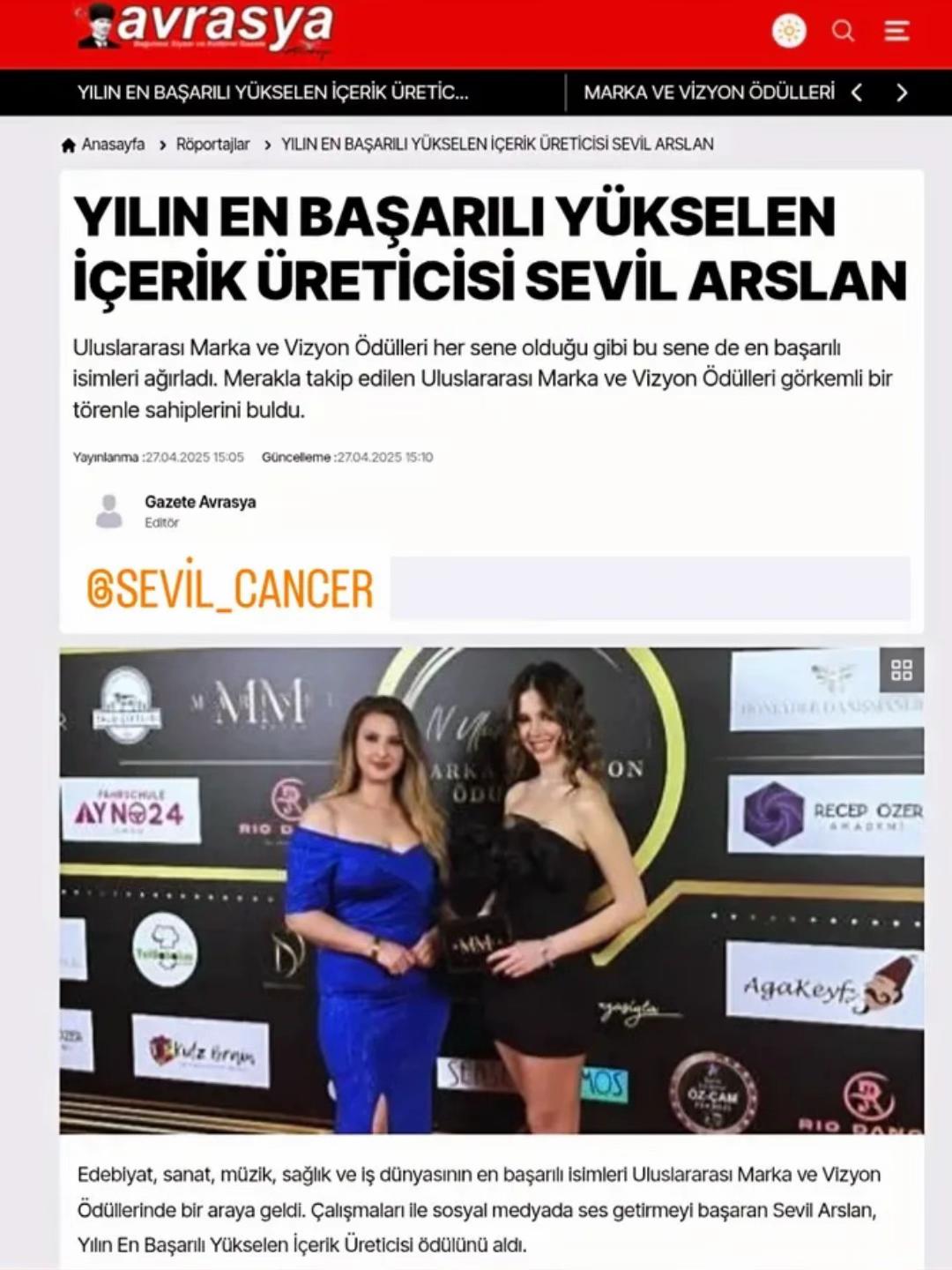 @Sevil A.🏆i&ccedil;erik &uuml;retici