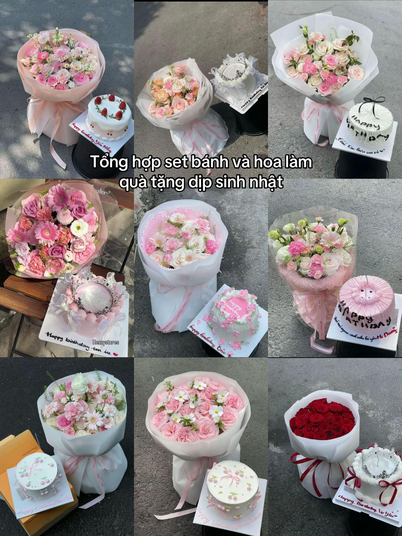 @Tiệm b&aacute;nh hoa Henzy