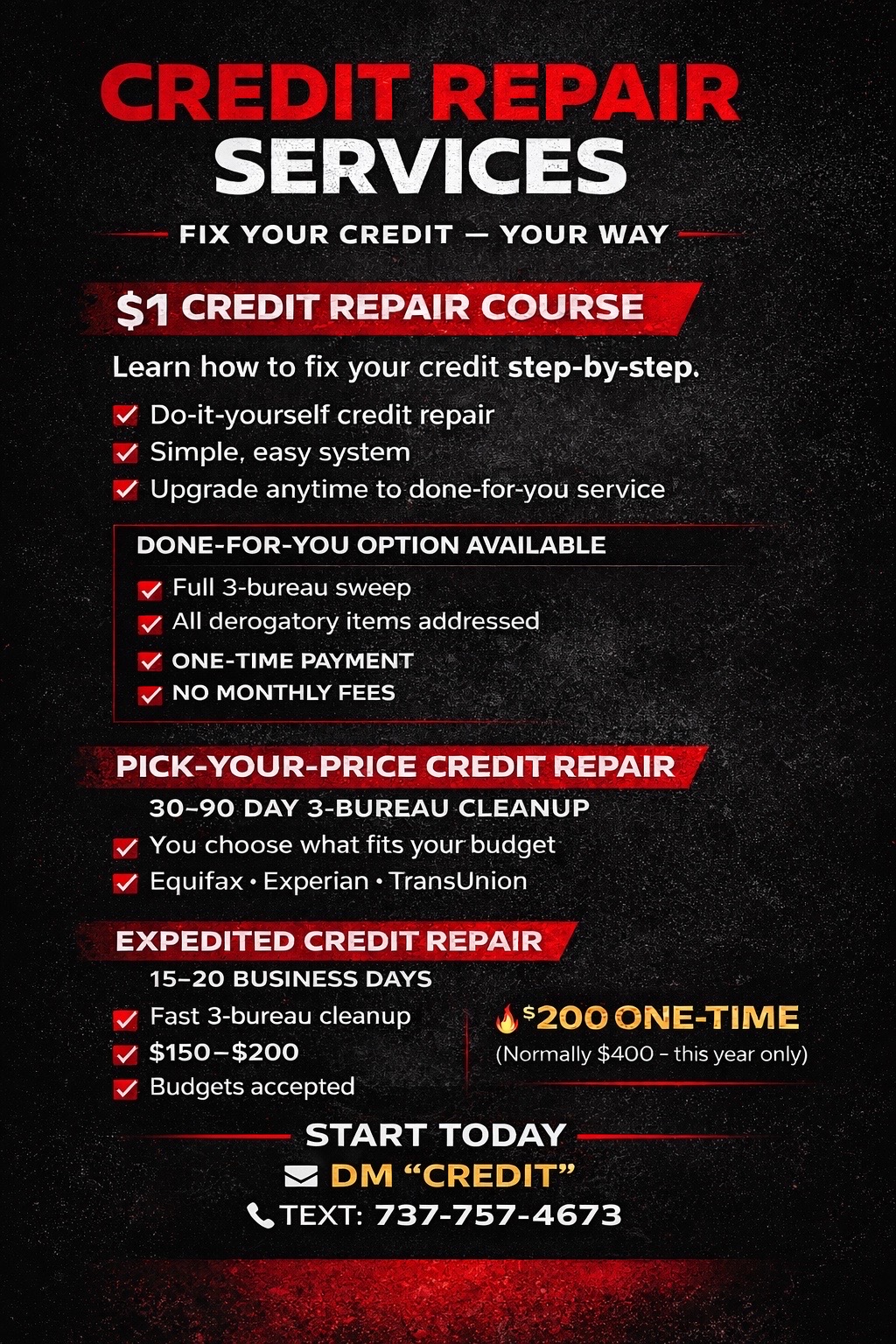 @FIX IT 4 A DOLLAR