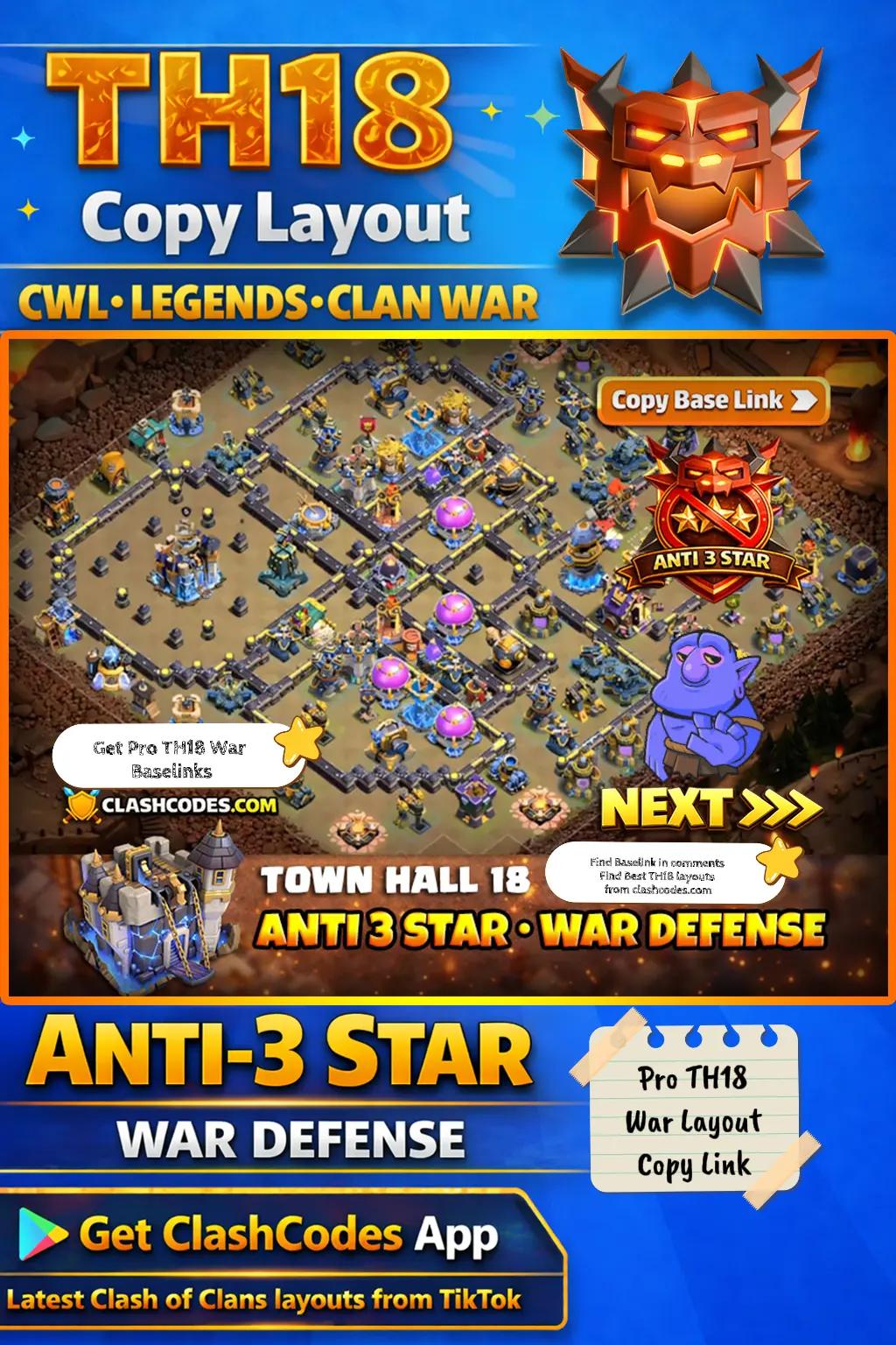 @Clashcodes COC Baselayouts